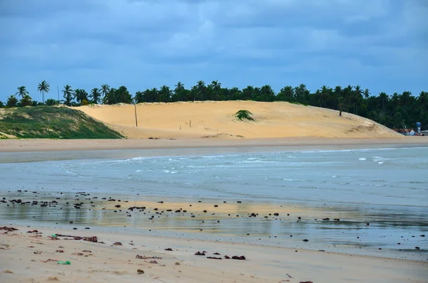 Strand van pititinga, natal, rio grande norte (Brazilië) — Stockfoto