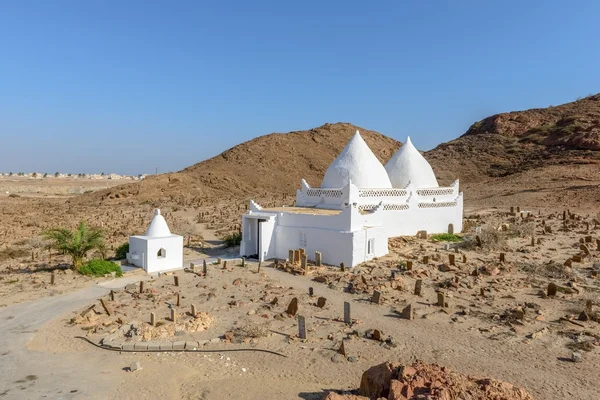 Grób bin ali w mirbat, regionie dhofar (oman) — Zdjęcie stockowe