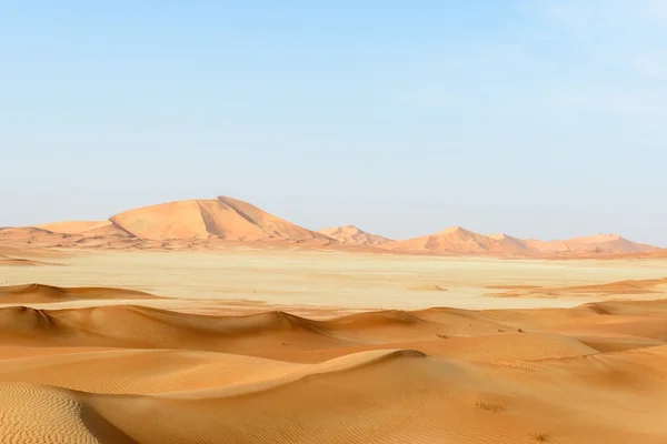 Sand dunes in Rub al-Khali desert (Oman) — Stock Photo, Image