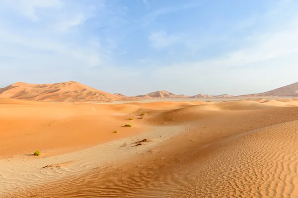 Sanddynerna i oman öknen (oman) — Stockfoto