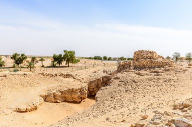 The ancient city of Ubar, Dhofar (Oman) clipart