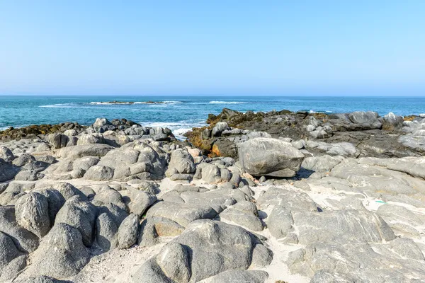 Plaża w pobliżu hasik, dhofar (oman) — Zdjęcie stockowe