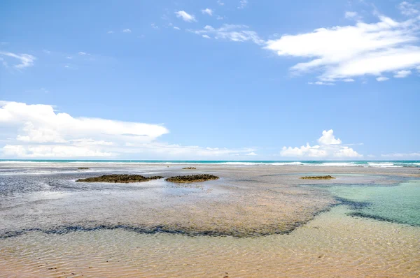 Plaża de taipu dla bahia (Brazylia) — Zdjęcie stockowe