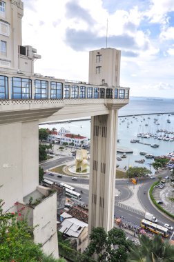 Elevador lacerda, salvador de bahia (Brezilya)