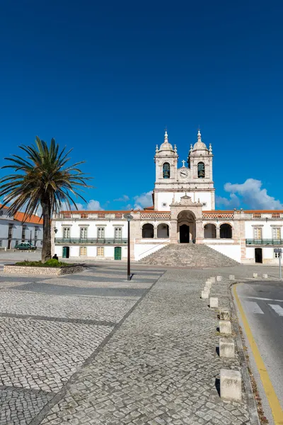 Santuario de Nossa Senhora, Nazare (Portugal ) — Foto de Stock