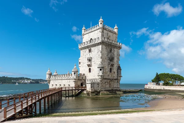 Torre Belem, Lisboa (Portugal) ) — Foto de Stock