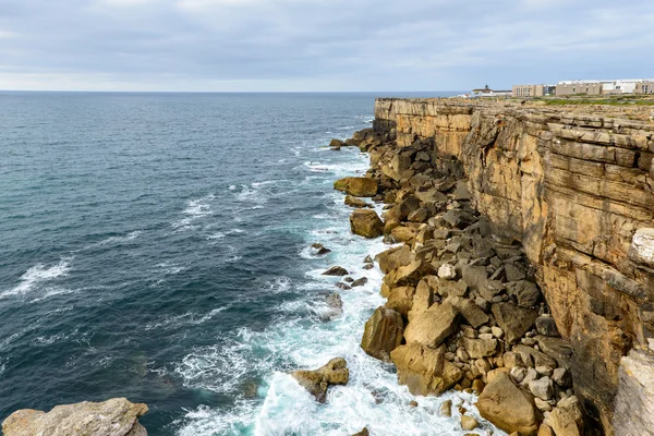 Cabo carvoeiro poblíž peniche (Portugalsko) — Stock fotografie