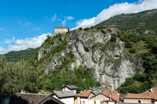 Verres Castle, Aosta Valley (Italy) — Stock Photo, Image