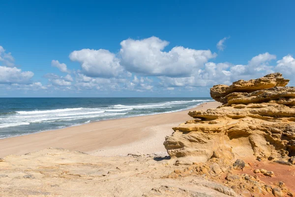 Praia norte, Nazaré (portugal) — Stockfoto