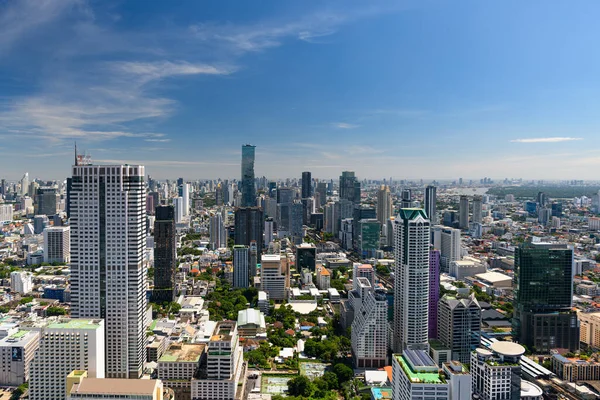Bangkok Thailand 2020 Stadtbild Der Thailändischen Hauptstadt Bei Tag Und — Stockfoto