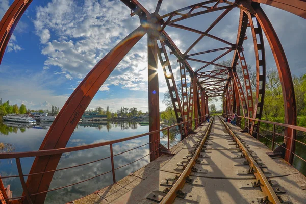 สะพานรถไฟ — ภาพถ่ายสต็อก