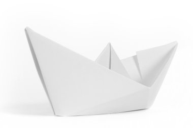 Paper ship clipart