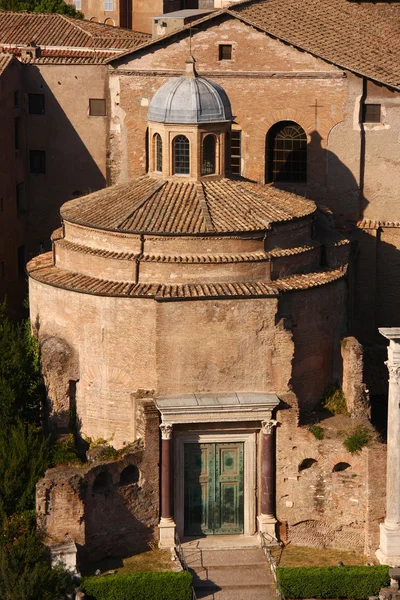 View over the ruins of the Roman Forum — Stock Photo, Image