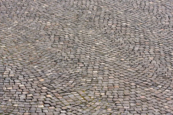 Bloco de pedra pavimentação — Fotografia de Stock