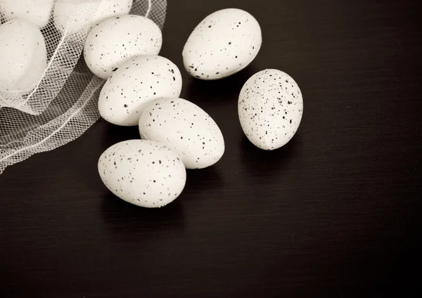 Telur berbintik putih — Stok Foto