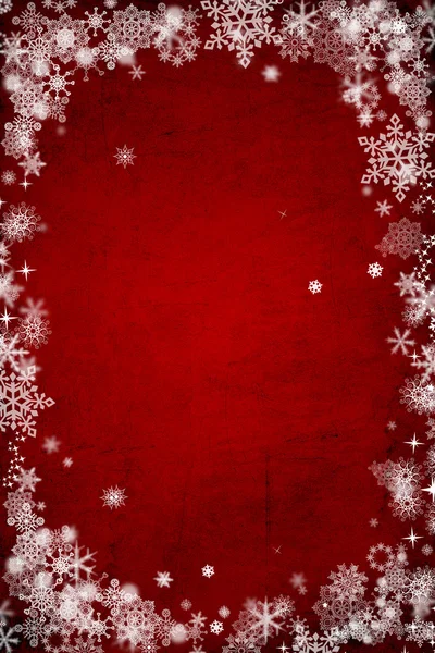 Fondo rojo de Navidad — Foto de Stock