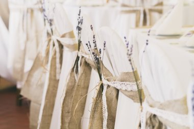 süslemeleri ile düğün yeri