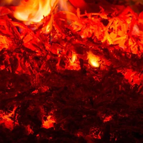 Blazing fire — Stock Photo, Image