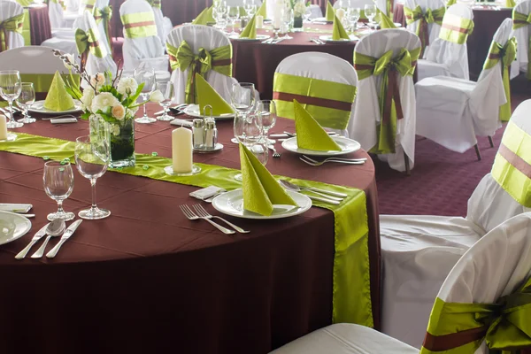 Mariage vert marron — Photo