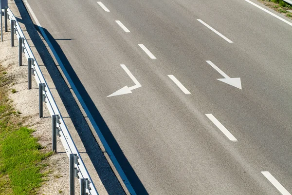 Carretera de autopista vacía — Foto de Stock