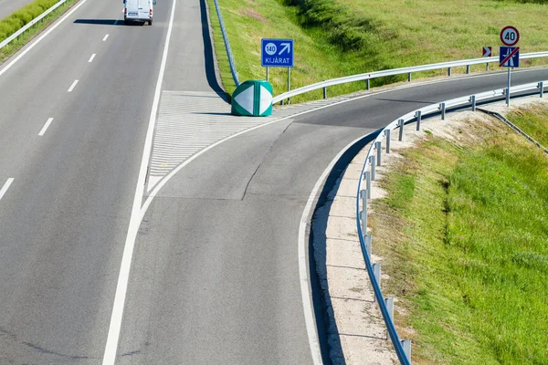 Empty freeway road — Stock Photo, Image