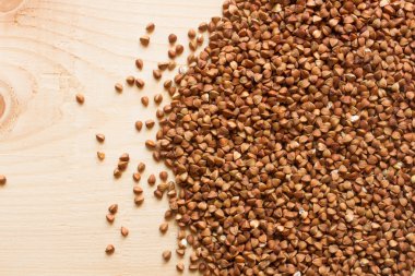 ahşap üzerine buğday