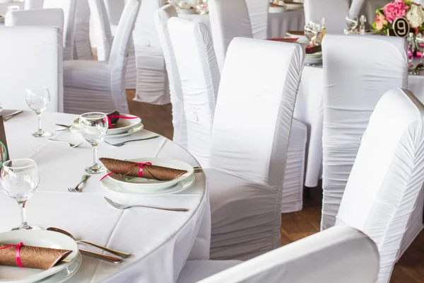 Flor en mesa de boda — Foto de Stock