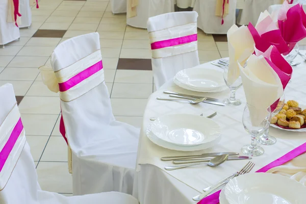 Wedding table — Stock Photo, Image