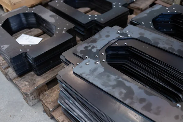 Production Metal Sheets Factory — Stock Photo, Image