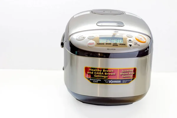 Calgary Alberta Kanada 2022 Szeptember Zojirushi Cup Microcomputer Rice Cooker — Stock Fotó