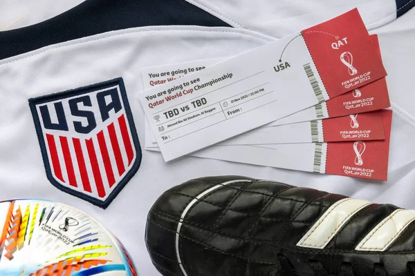 Los Ángeles California Sep 2022 Algunos Boletos Genéricos Para Copa — Foto de Stock