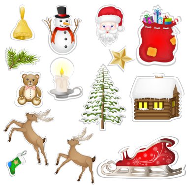 Noel öğeleri çıkartma