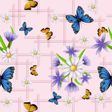 Kelebek kusursuz desen