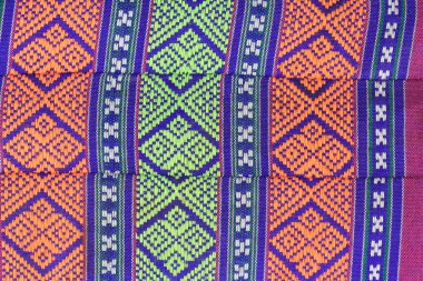 Tay desen sanat tarzı üzerinde pamuk yastık