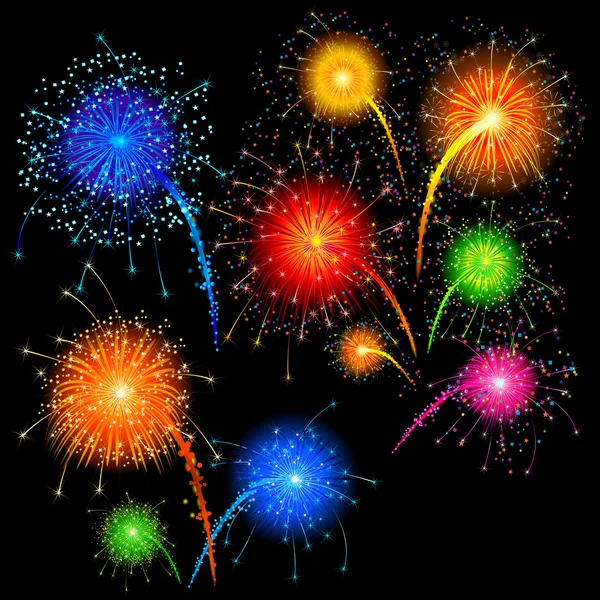 Firework — Stock Vector