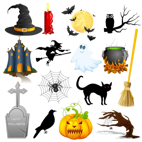 Objeto de Halloween — Vector de stock