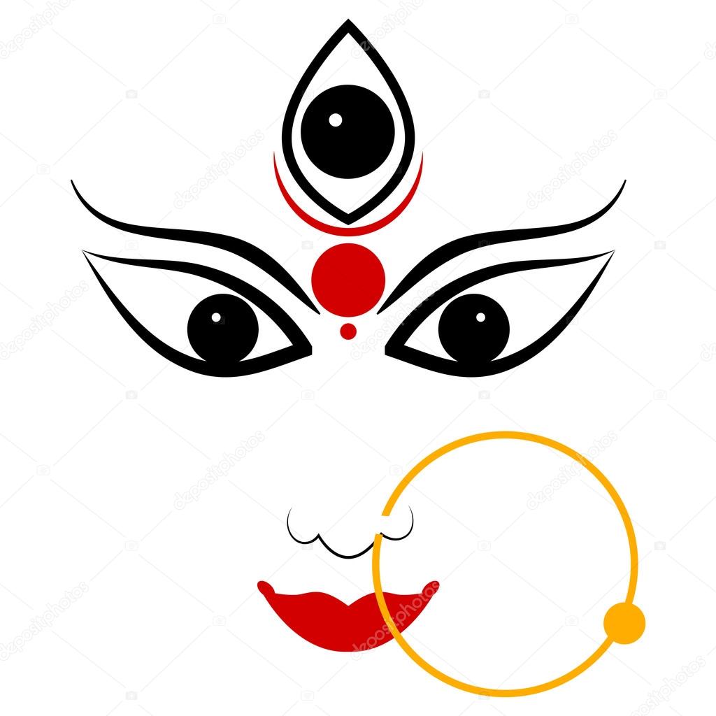 Goddess Durga Stock Vector Image by ©snapgalleria #33116113