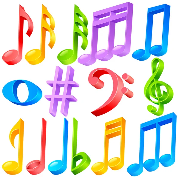 Music Notes — Stock Vector