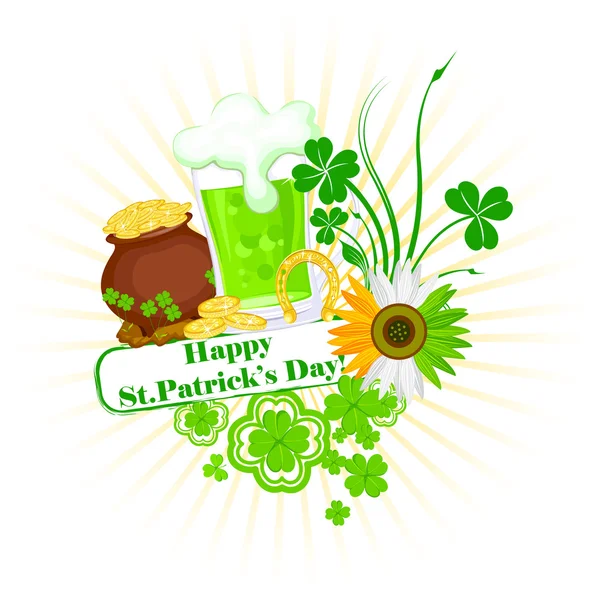 Día de San Patricio — Vector de stock