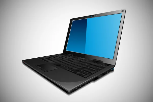 Vektorové laptop — Stockový vektor