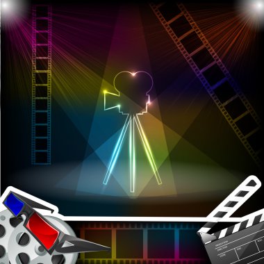 Filmy Poster clipart