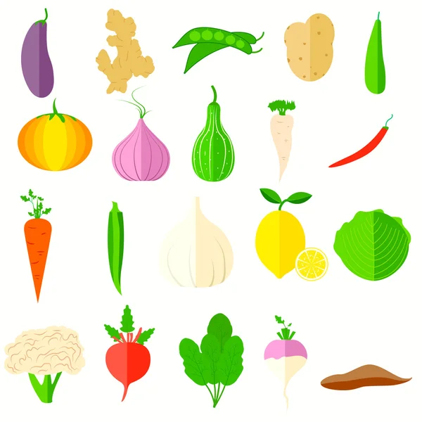 Icona di verdure — Vettoriale Stock