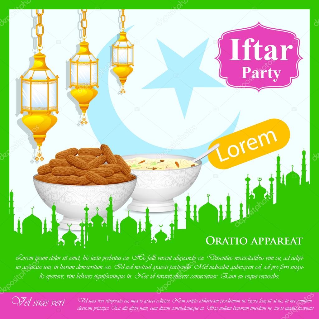Iftar Party background
