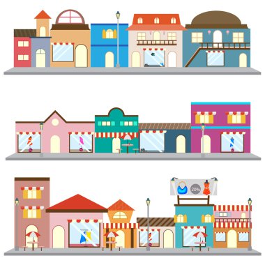 Cityscape gökdelen binası ile
