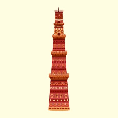 Qutub Minar clipart