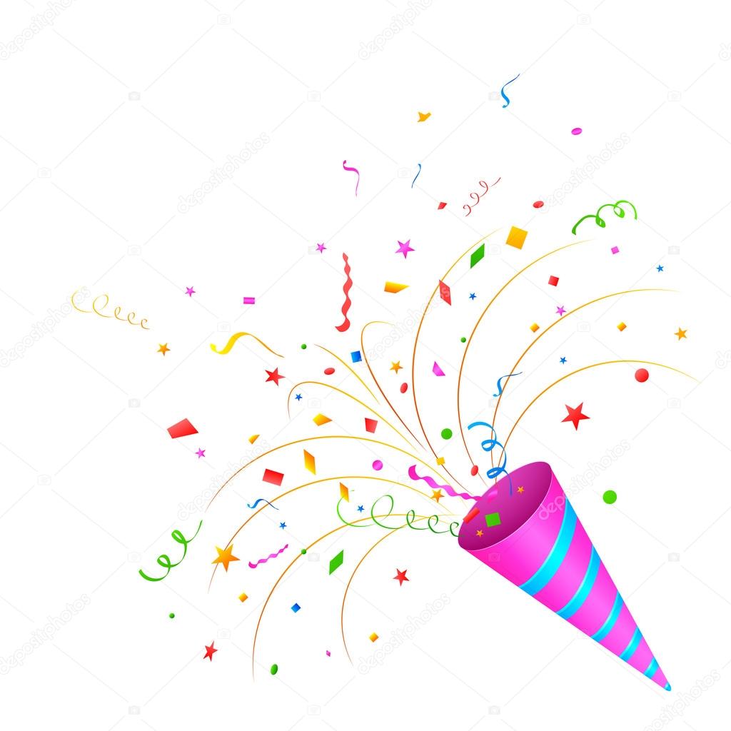 Party horn blower Stock Vector by ©snapgalleria 48619445