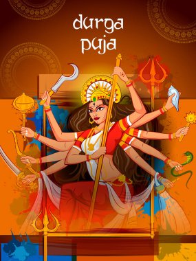 Mutlu Durga Puja Hindistan bayram geçmişi