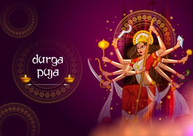 Mutlu Durga Puja Hindistan bayram geçmişi