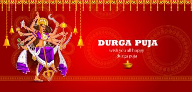 Mutlu Durga Puja Hindistan bayram geçmişi
