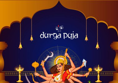 Mutlu Durga Puja Hindistan bayram geçmişi